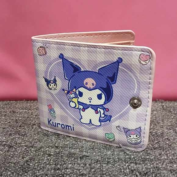 Hello kitty- Kuromi Plush Purse and Wallet Set - Picture 7 of 10